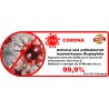 Neoxum Anti-Corona film is permanently highly effective against viruses SARS-CoV-2 but also against bacteria such as