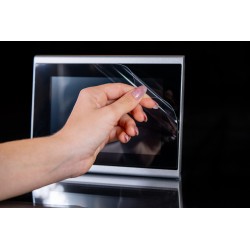 Clear screen protector for Phoenix Contact touch panels and web panels