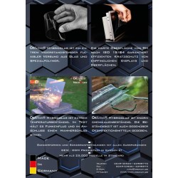 OnScreen hybrid glass properties: hard, flexible, bendable, stable, industrially tested, sustainable