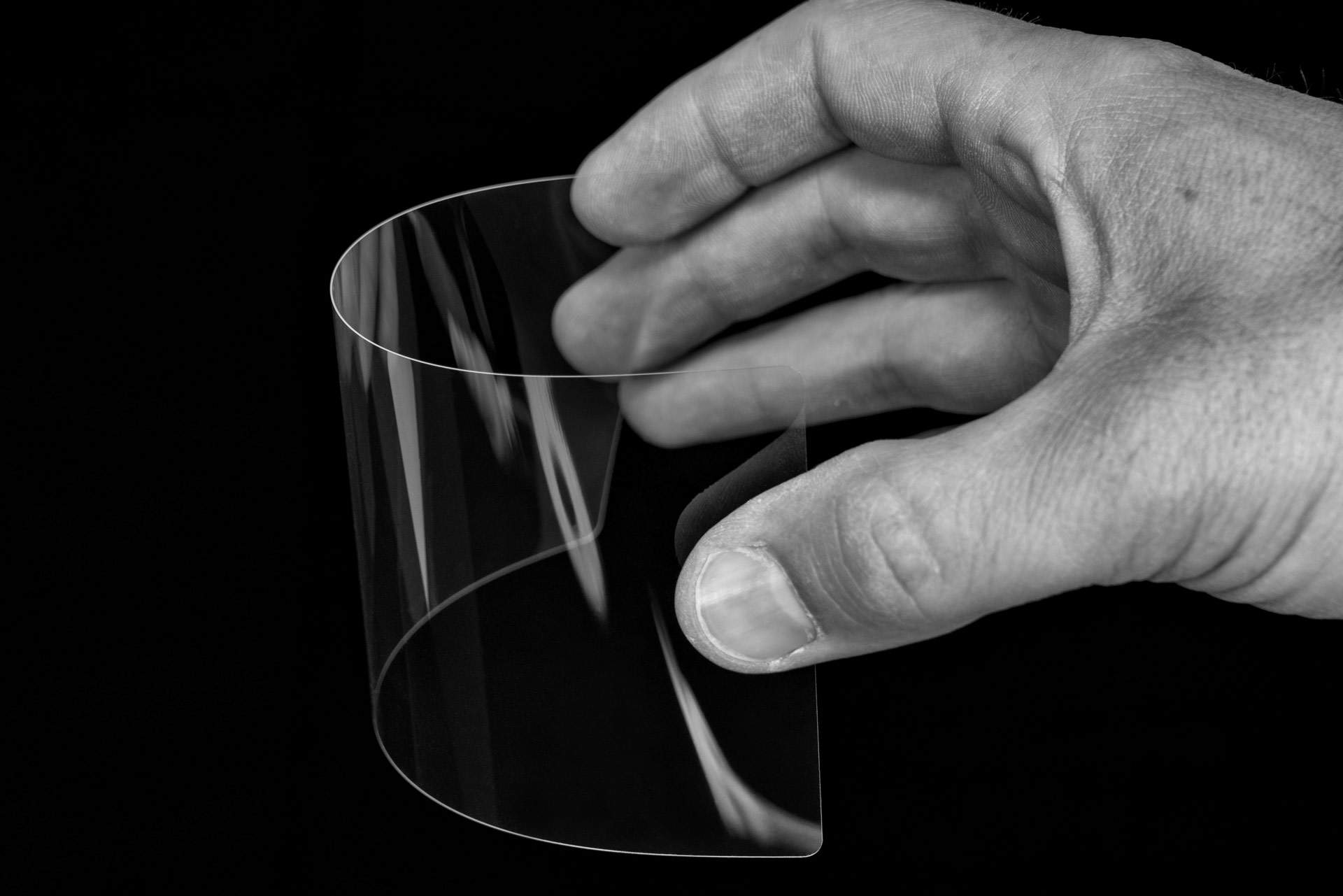 OnScreen Hybridglas bricht und splittert nicht